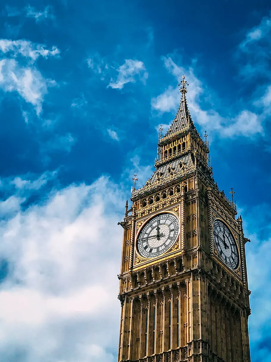 london big ben united kingdom watch